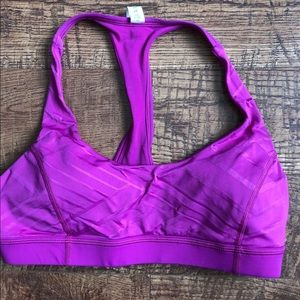 Lululemon Pink or magenta sports bra size 8